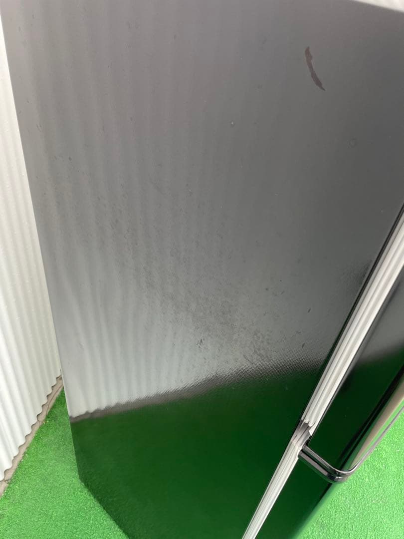 925 ハイアール 130L ブラック 2ドア冷蔵庫 スリム幅 一人暮らし 単身