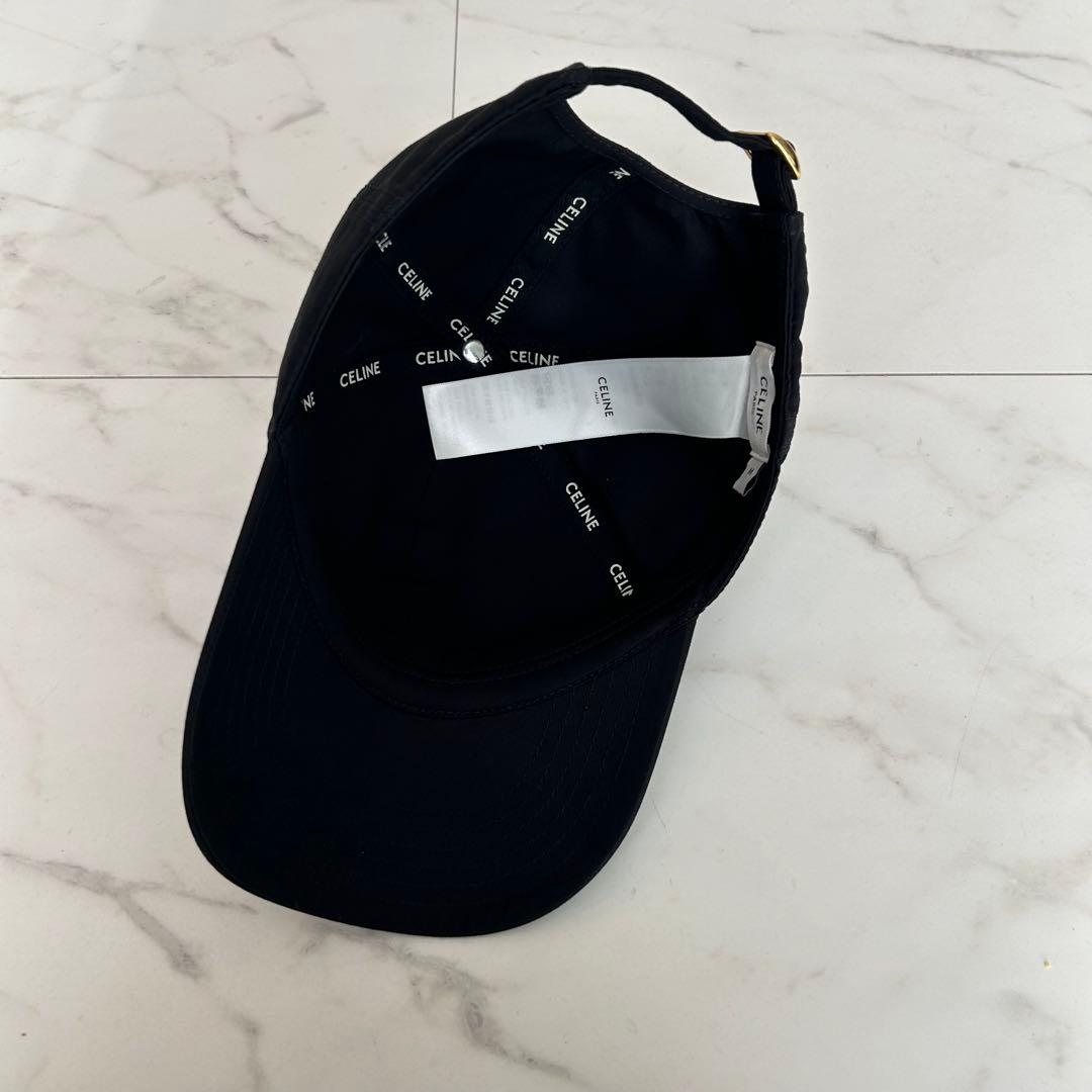【美品】セリーヌ CELINE ロゴキャップ　Mサイズ　男女兼用