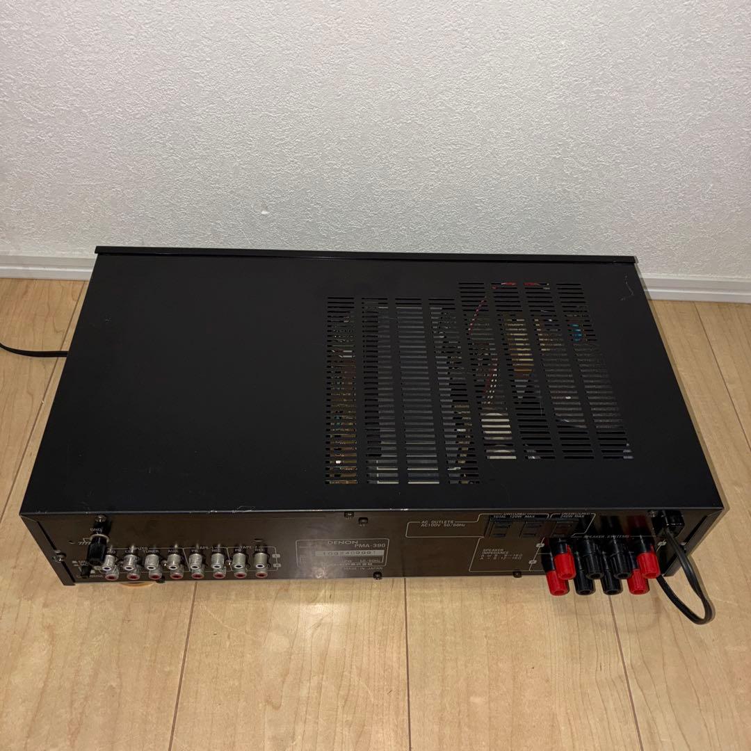 いい音ですDENON PMA-390プリメインアンプ　 大型トロイダルトランス