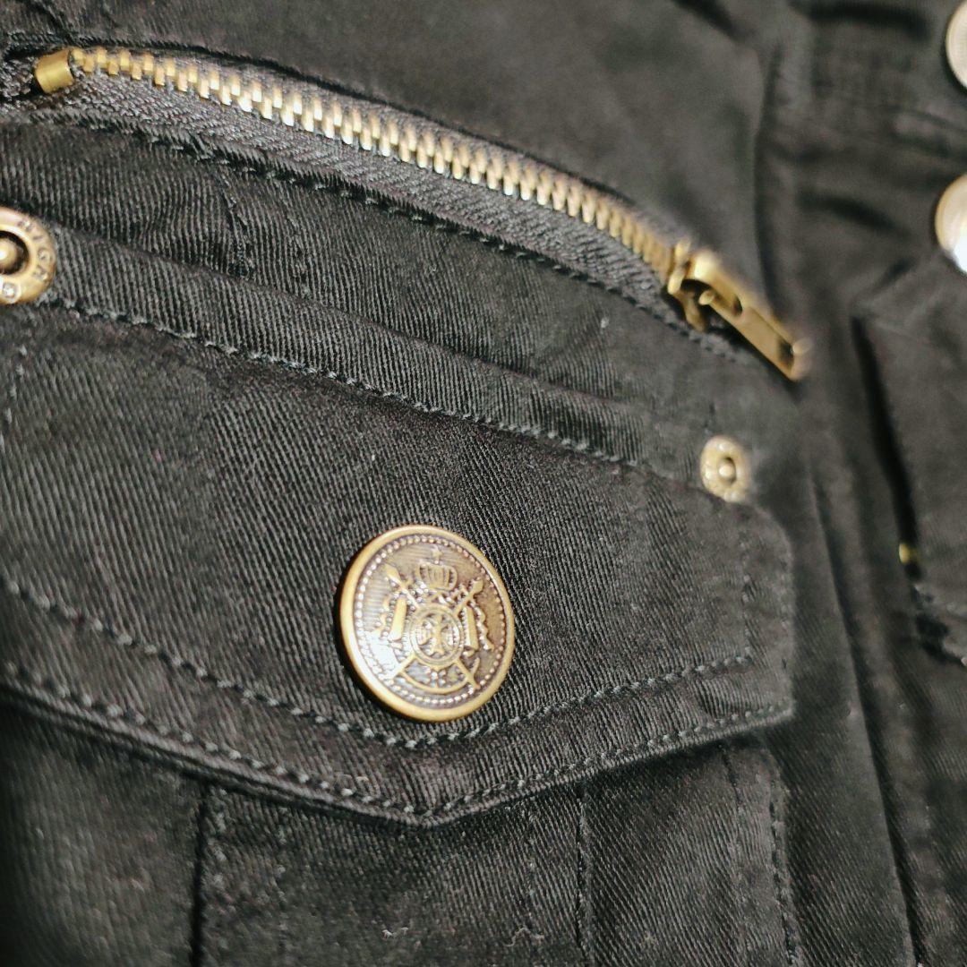 平成 Y2K ネオグランジ 古着 ギミック ベルテッド ミリタリージャケット