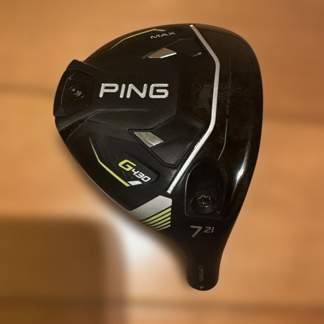 PING ピン G430 MAX 7W ヘッドカバー付 美品