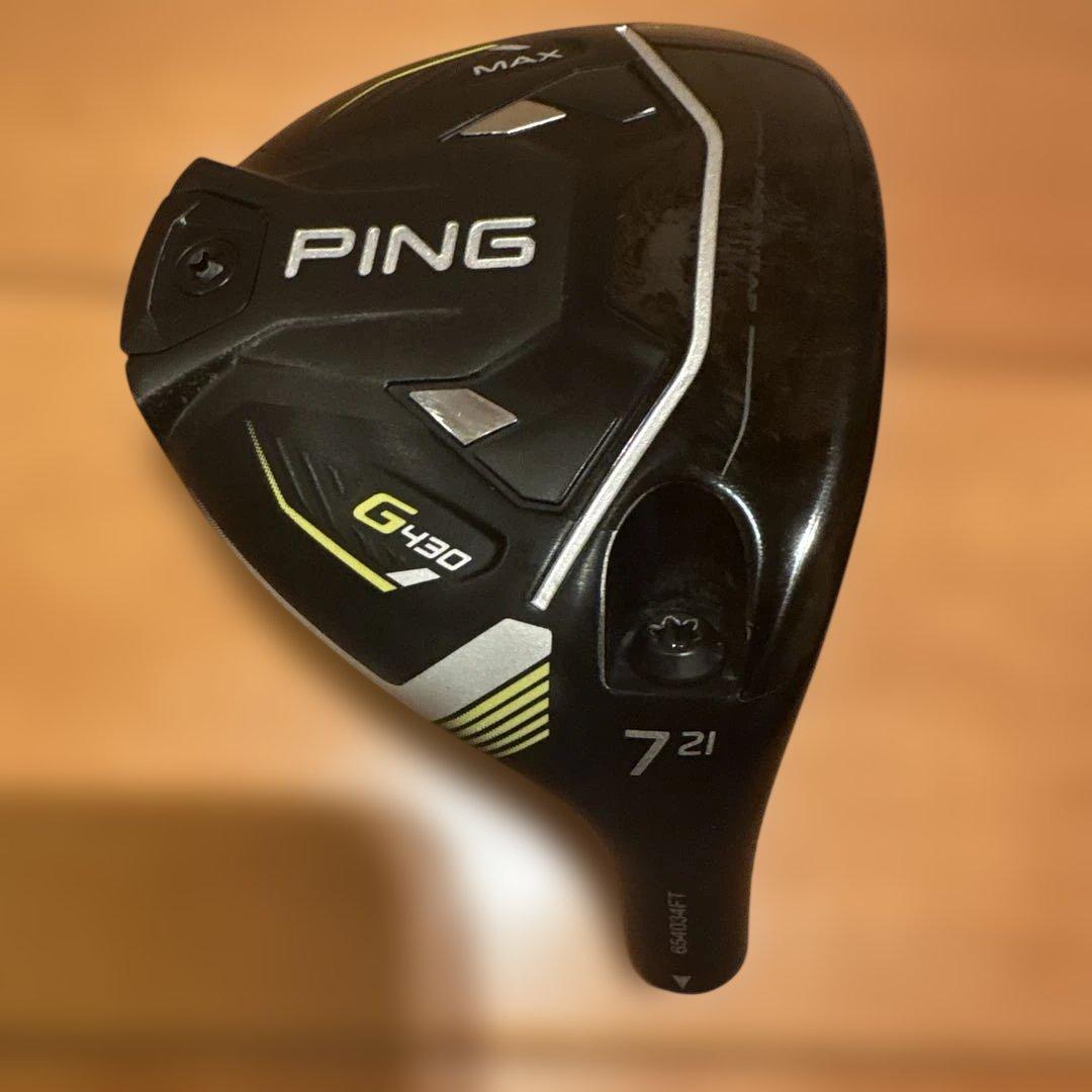 PING ピン G430 MAX 7W ヘッドカバー付 美品