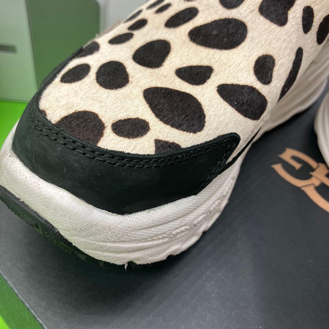 希少　UGG ショートブーツ ダルメシアン　ハラコ 軽い　厚底　23