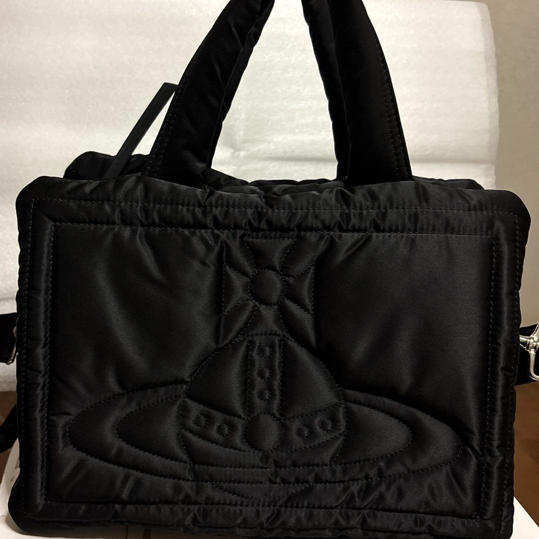 ヴィヴィアンウエストウッド ボストンバッグS ブラック