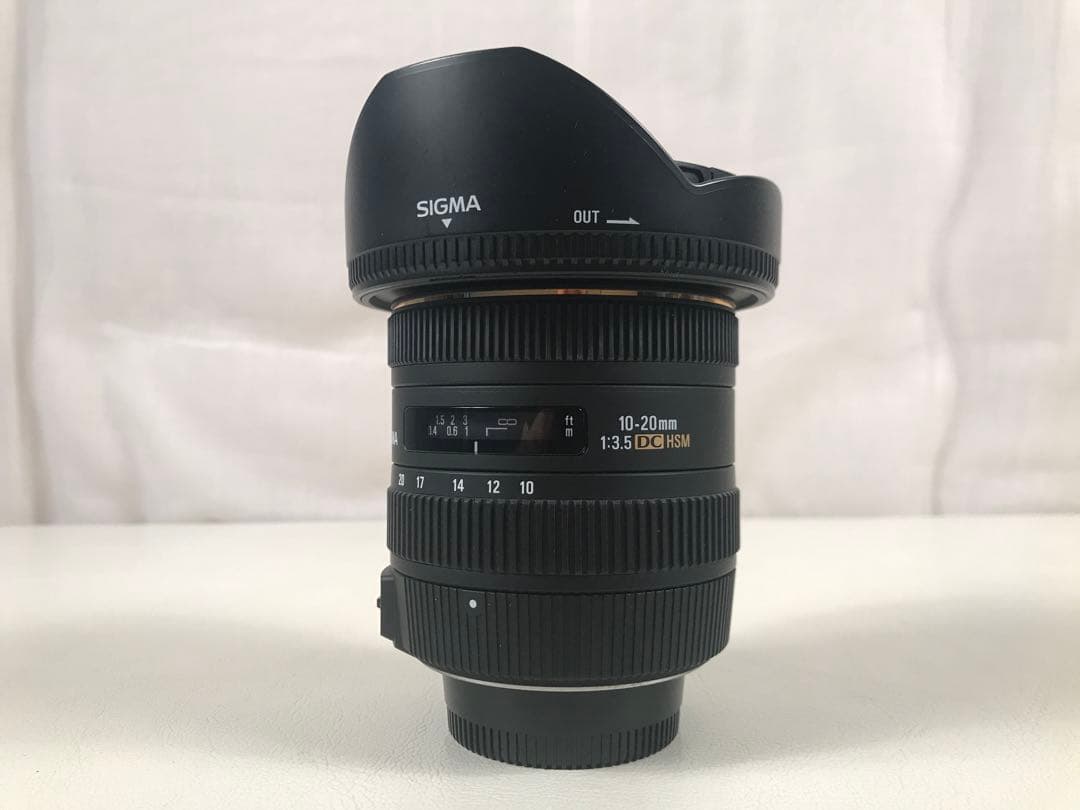 ニコン用 SIGMA EX 10-20mm f3.5 DC HSM 超広角レンズ