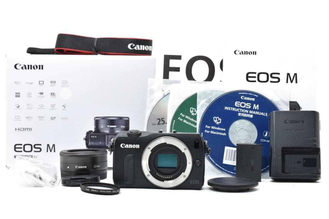 ★ほぼ新品★ Canon キヤノン EOS M EF-M 22mm F2 STM