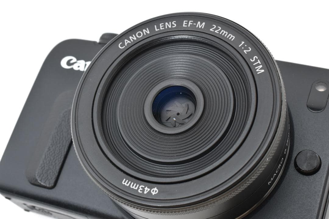★ほぼ新品★ Canon キヤノン EOS M EF-M 22mm F2 STM