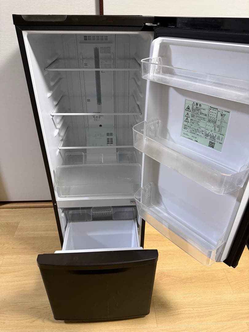 Panasonic 冷蔵庫 NR-B17BW-T 2019年 168L