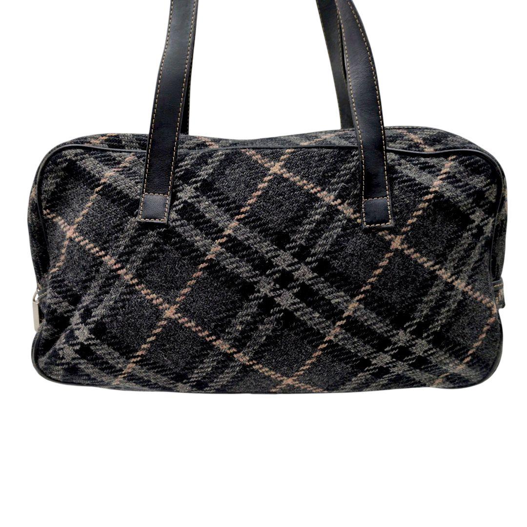 BURBERRY　ミニボストンバッグ　トートバッグ　チェック　1177