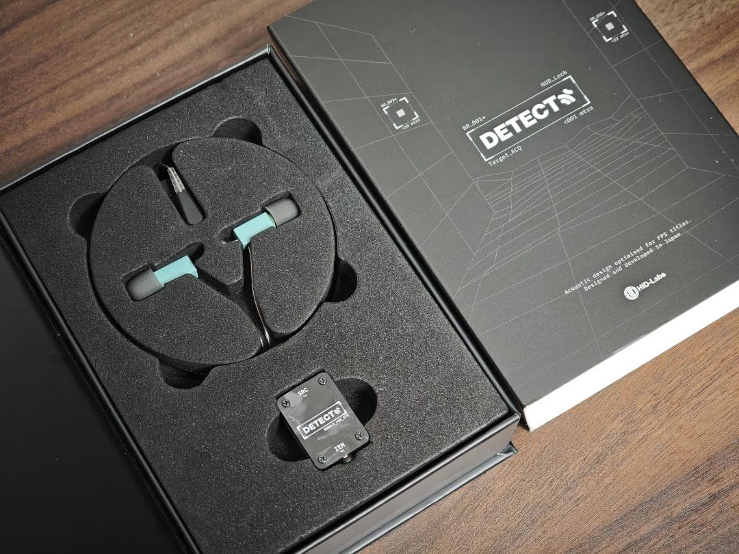 【ほぼ未使用】HID-Labs DETECT ゲーミングイヤホン