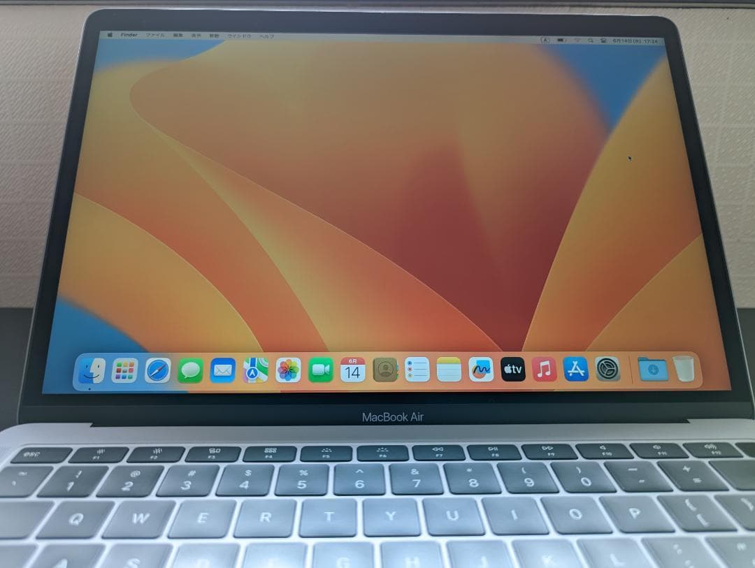 【美品】MacBook Air 2019 本体 USキーボード シルバー