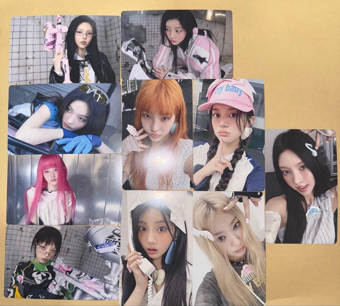 ILLIT トレカ NCA TSUTAYA 特典 ラキドロ 10種コンプ ①