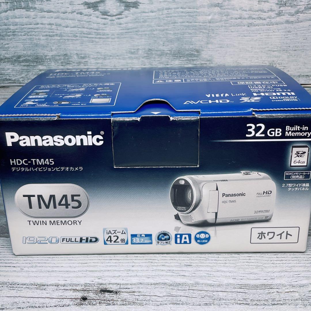 【美品】パナソニック デジタルハイビジョンビデオカメラ HDC-TM45