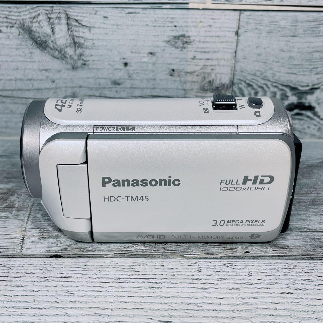 【美品】パナソニック デジタルハイビジョンビデオカメラ HDC-TM45