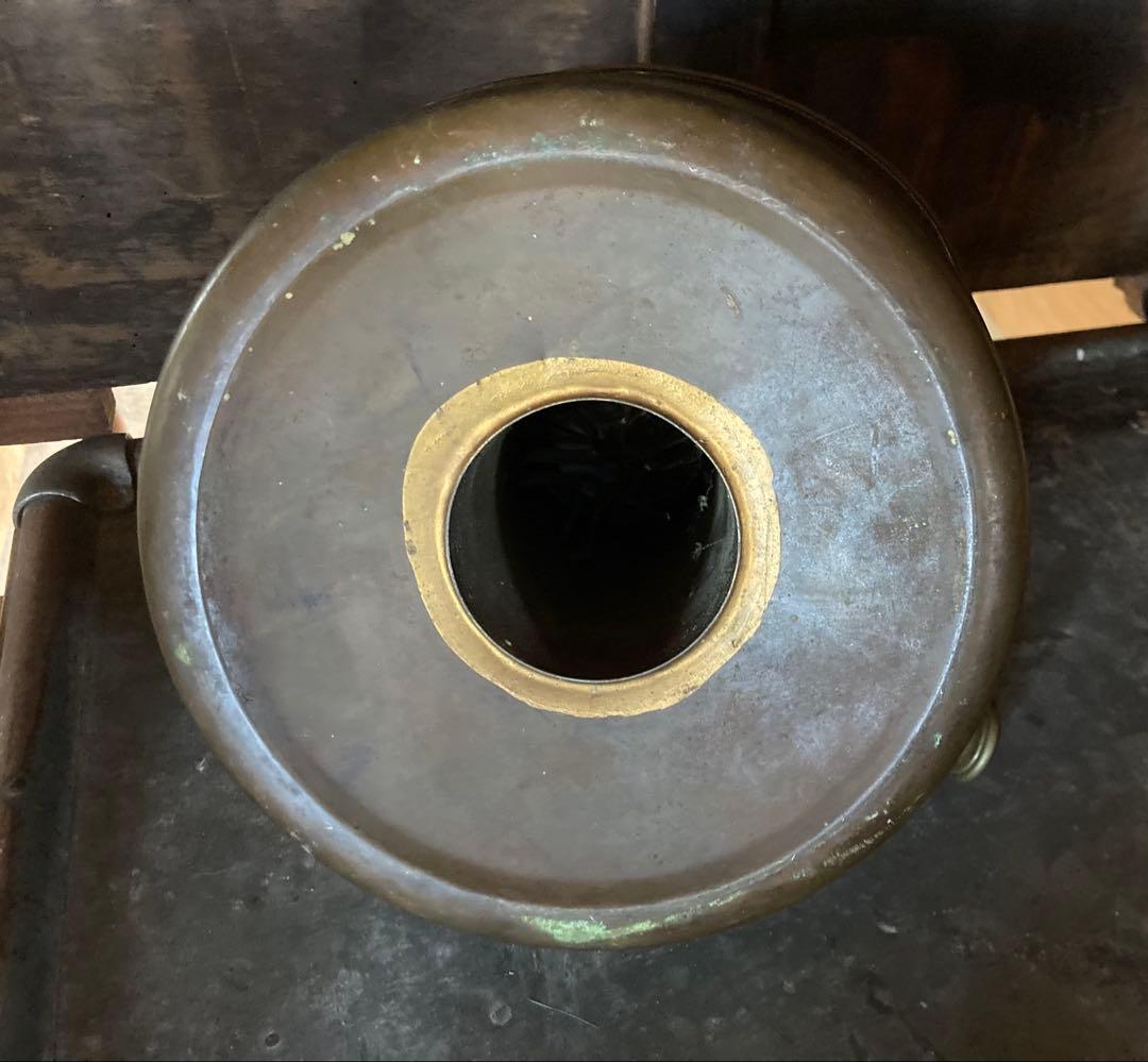 ハラーオリジナルOriginal Hallerヴィンテージ石油ストーブ真鍮タンク