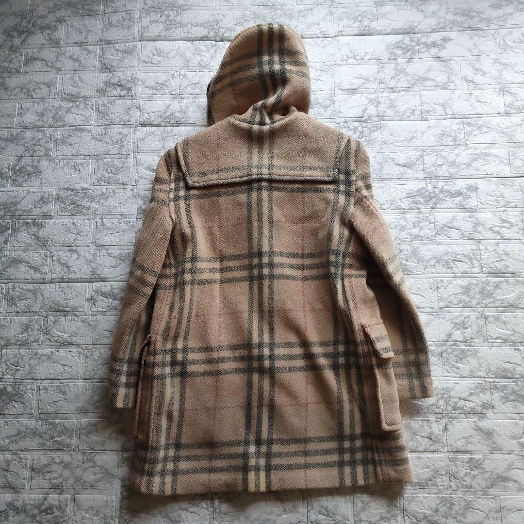 バーバリーロンドン　MINI DUFFLE 99　ダッフルコート　ノバチェック