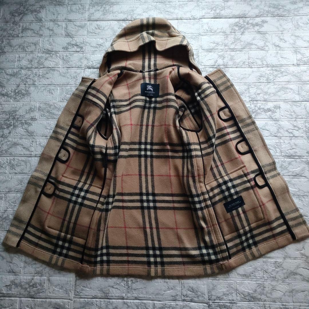 バーバリーロンドン　MINI DUFFLE 99　ダッフルコート　ノバチェック