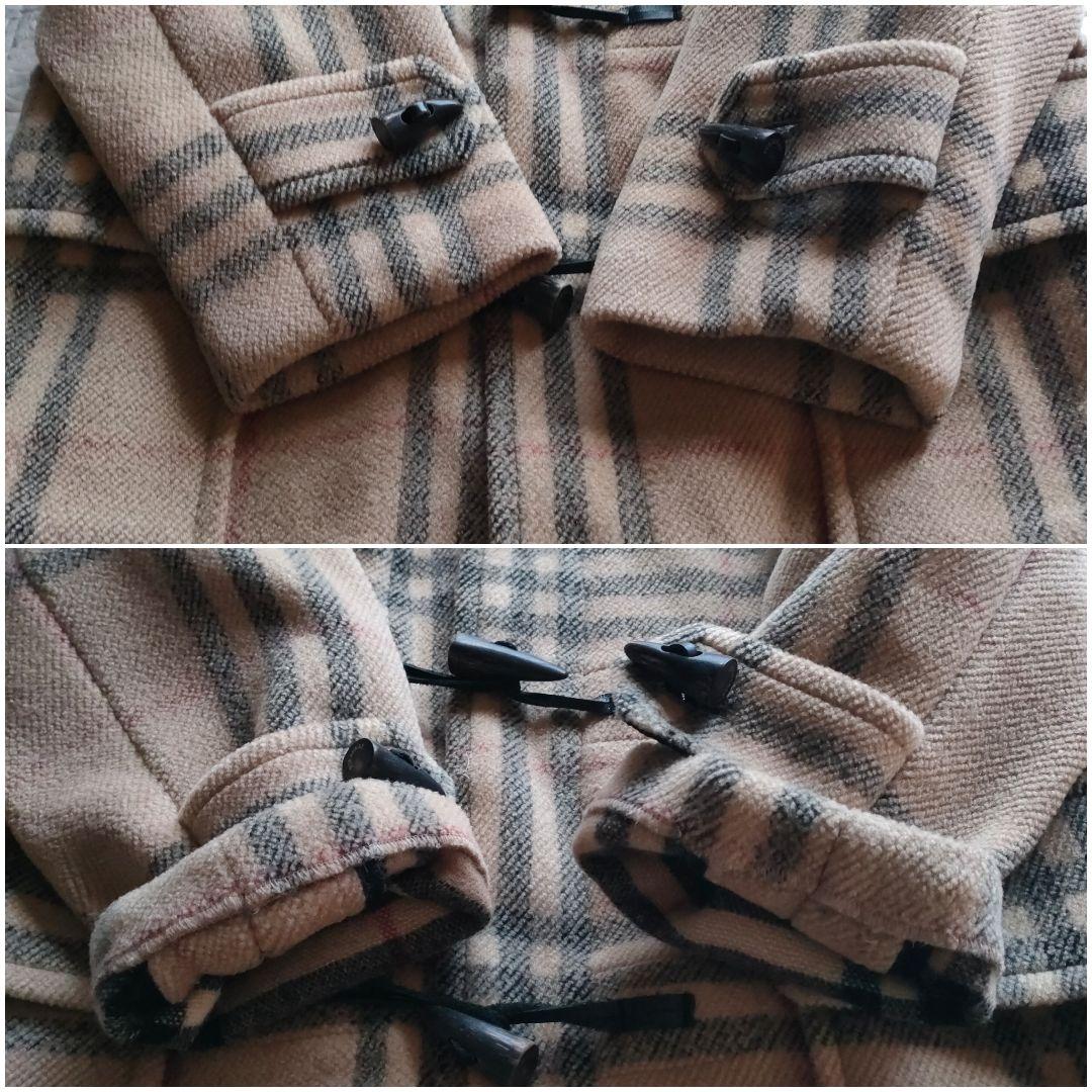 バーバリーロンドン　MINI DUFFLE 99　ダッフルコート　ノバチェック