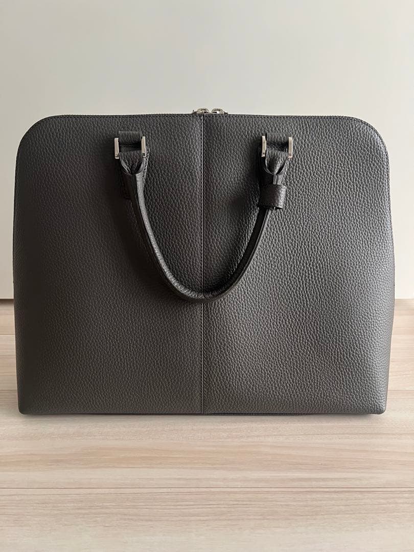 UNITED ARROWS レザーラウンド バッグ ブリーフケース