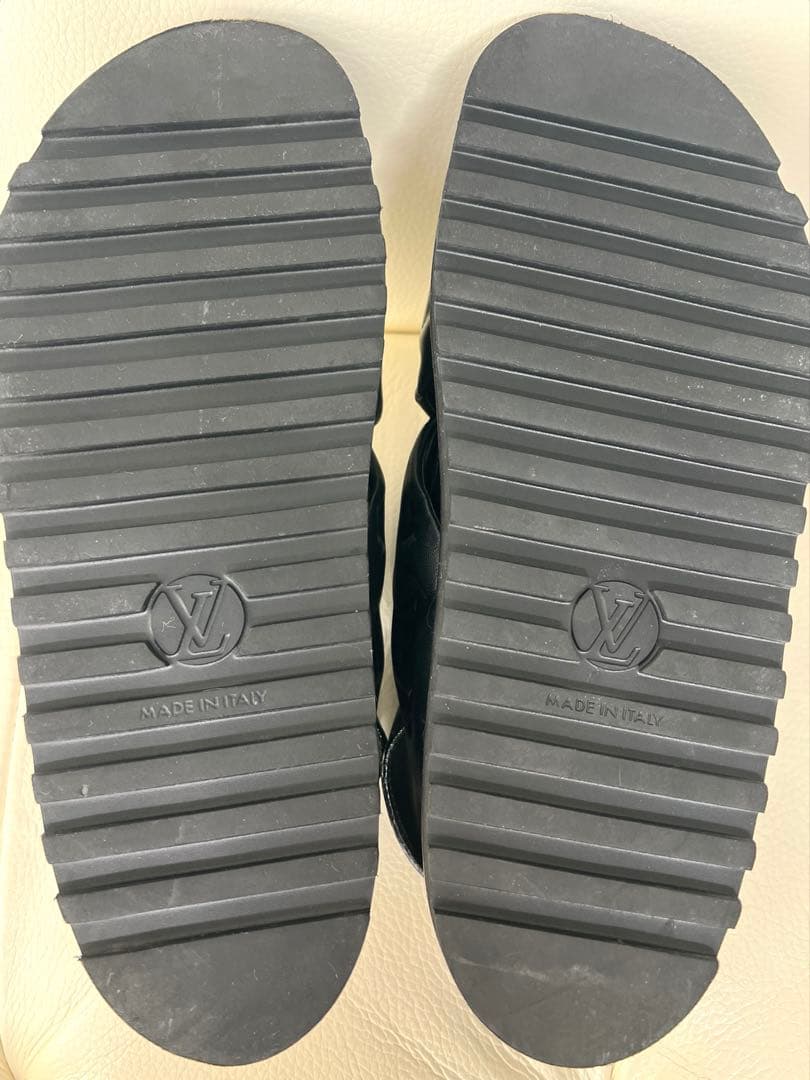 Louis Vuitton サンダル 極美品 未使用に近い 黒 サイズ３７.５