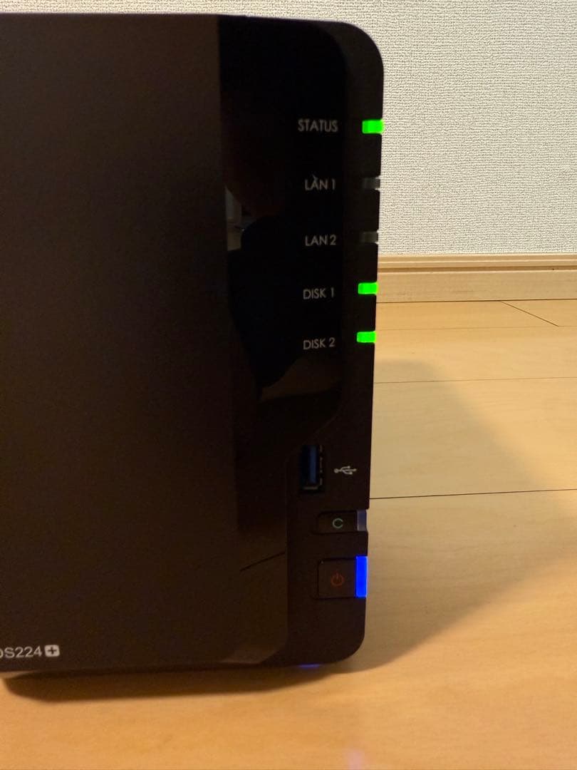 外付けハードディスク・ドライブ Synology DS224+ NAS