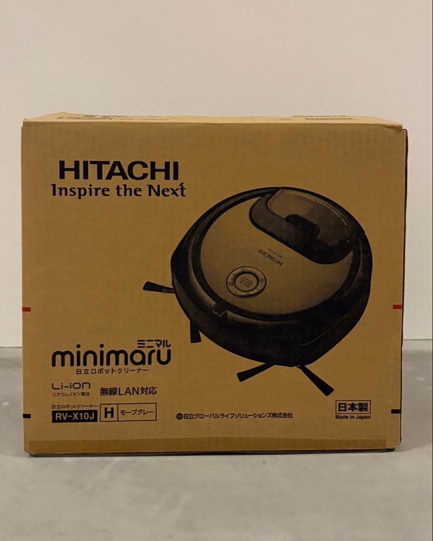 【86%off】 日立 ロボット掃除機 （ミニマル） RV-X10J