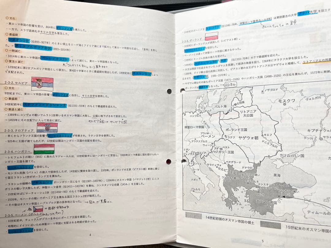 【最新版】鉄緑会 高3世界史 通年授業冊子/テスト類セット