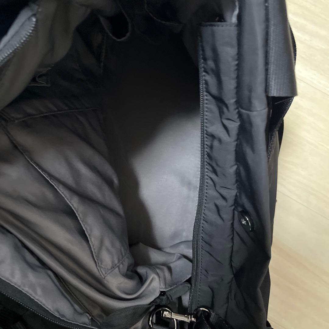 イアパピヨネ 樹脂パーツ トートバッグ ショルダー 2way 黒 Lサイズ