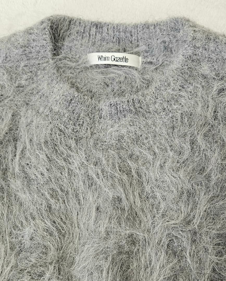 ウィムガゼット　アルパカ混ニットプルオーバー