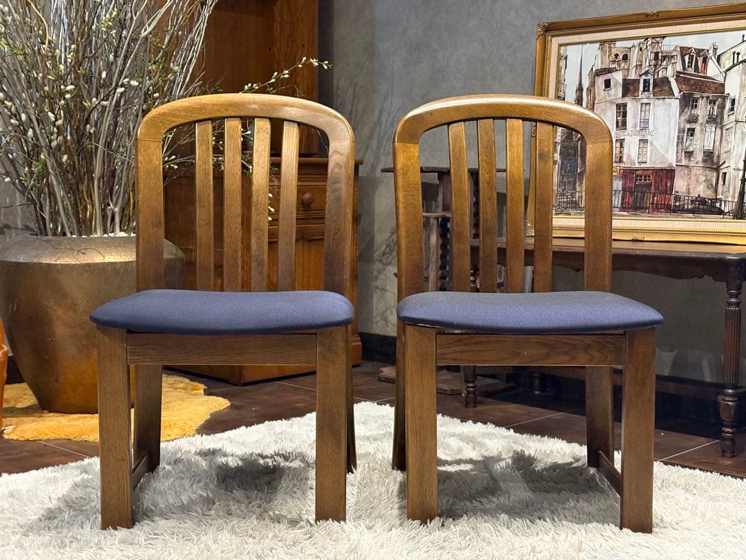 karimoku カリモク　ダイニングチェア　シェルチェア　リメイク　IG