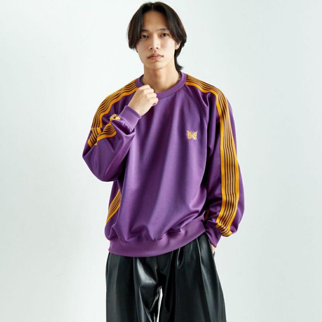NEEDLES Track Crew Neck Shirt ニードルス