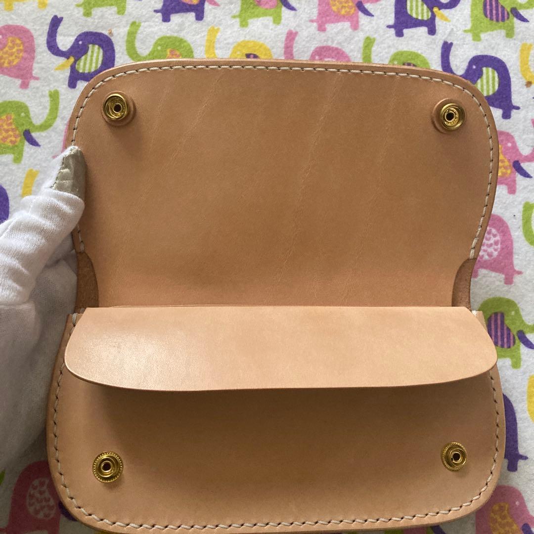 半額以下　年末最終値下げ　ロングウォレット BWL-B ヌメ革長財布