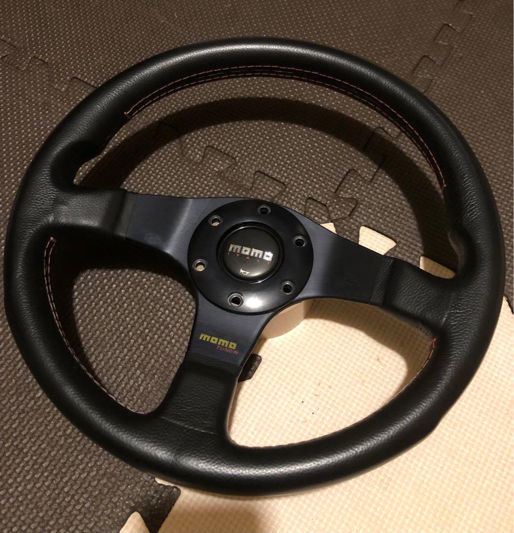 momo TUNER 32 ステアリング 黒 3スポーク