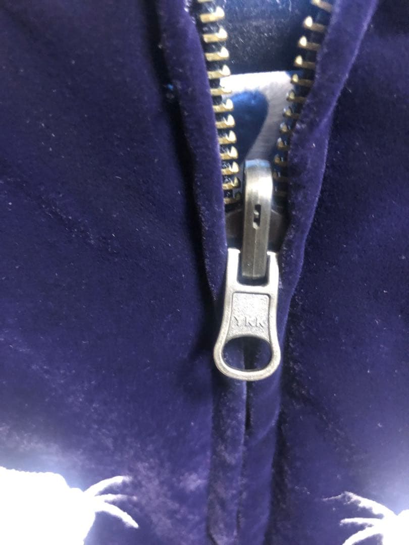 【BILLVAN】ビルバン 別珍ベロアスカジャン リバーシブル 総刺繍 (40)