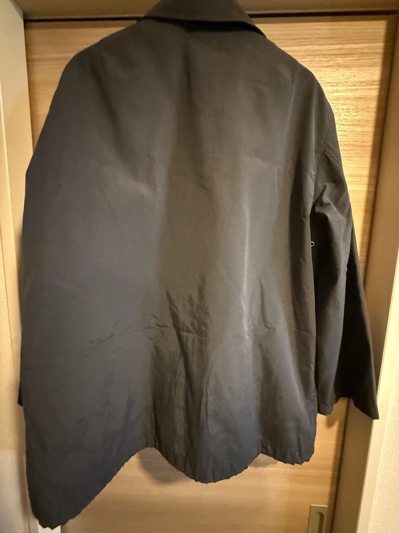 アルマーニコレッツォーニ　コットンナイロンジャケット　グレー系