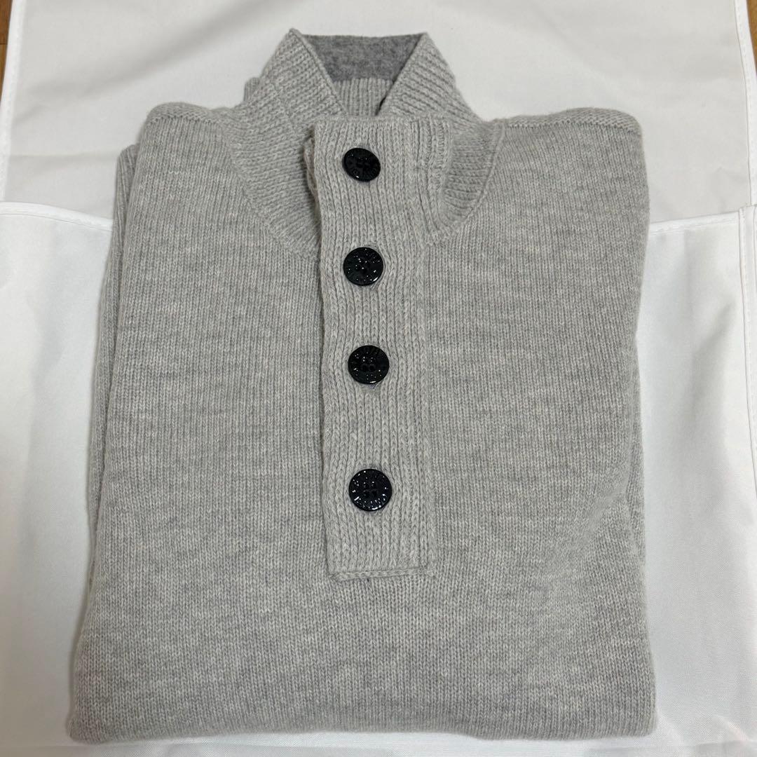 STONE  ハーフファスナー ジャンパー ニット