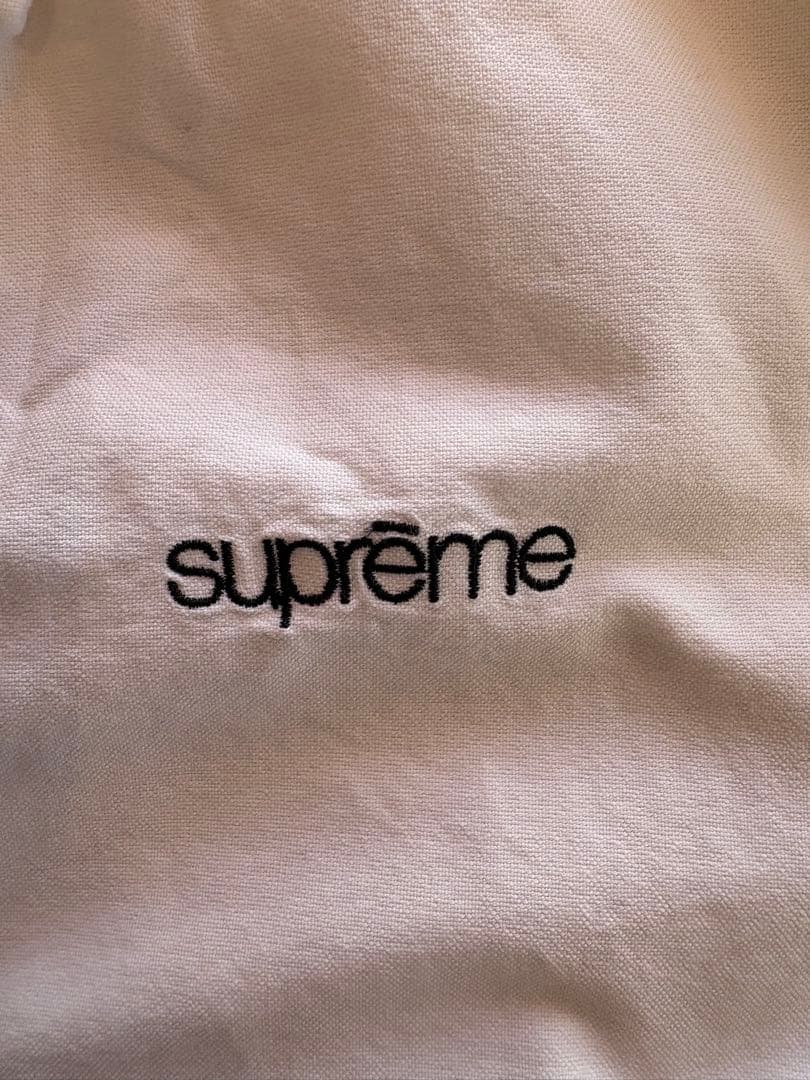 【美品】 Supreme ホワイト ボタンダウンシャツ Sサイズ