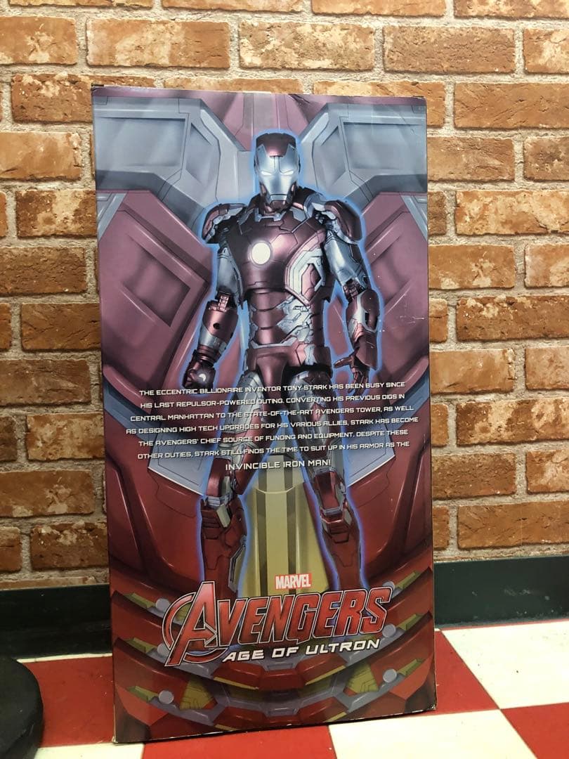 アベンジャーズエイジオブウルトロン1／4スケールアクションフィギュアアイアン