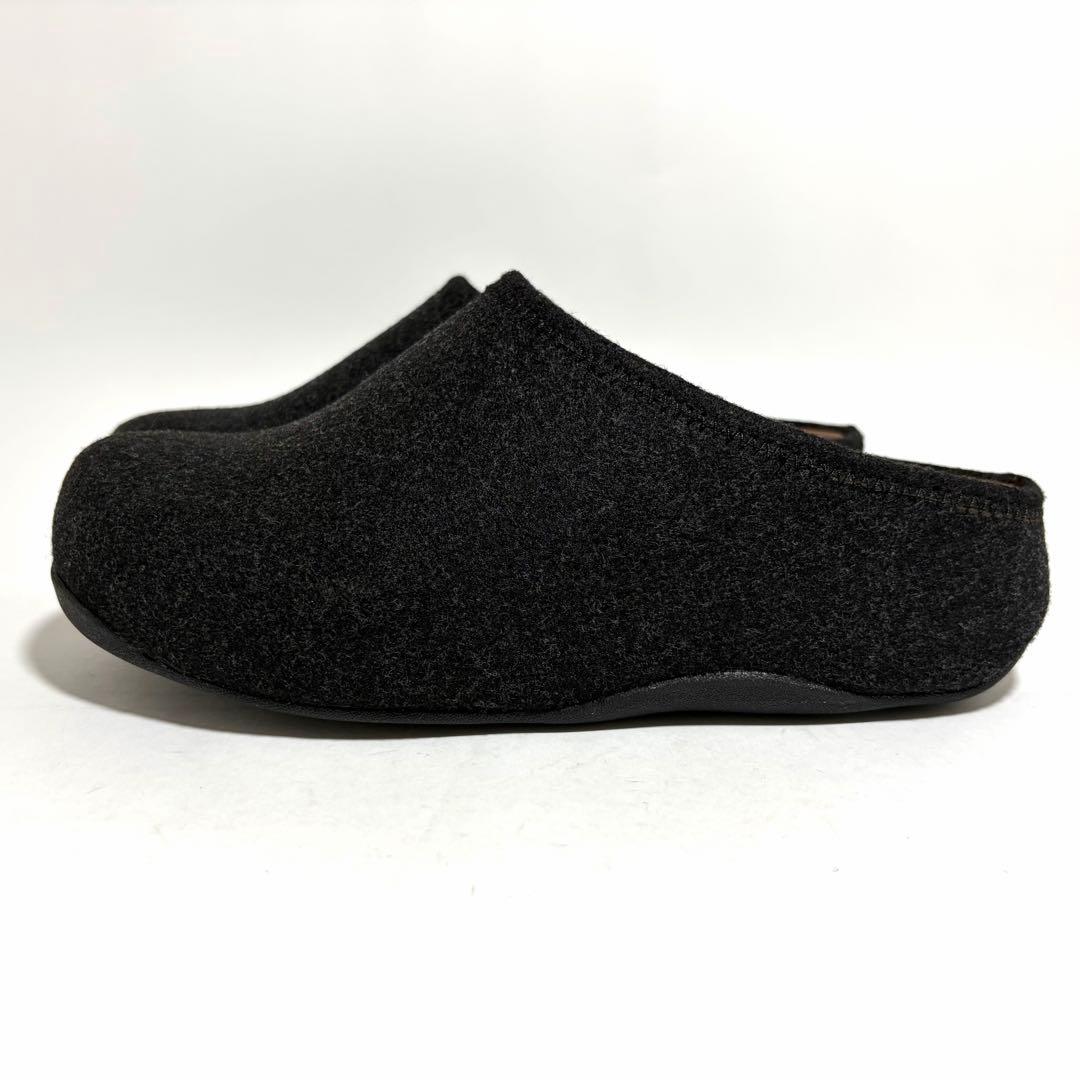 新品同様☆fitflop SHUV FELT シャビフェルト ブラック 24cm
