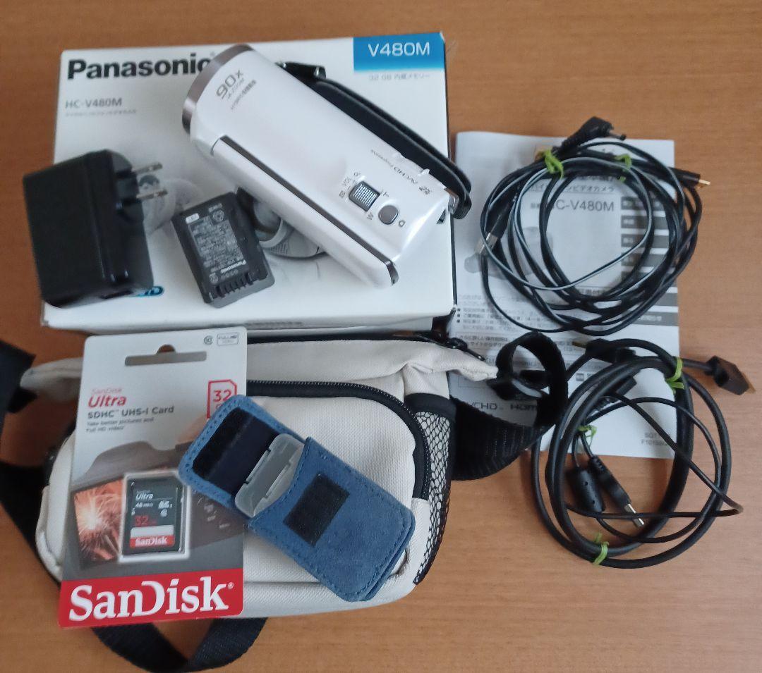 Panasonic HC-V480M ビデオカメラ 本体