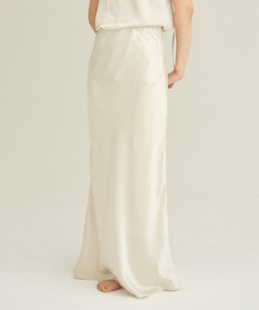 【hekkel】ENOF ace long skirt ホワイト M