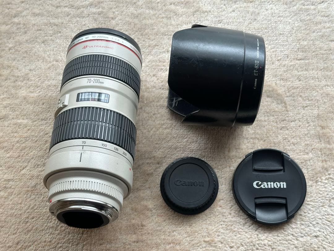 【Canon】EF70-200mm F2.8L USM 望遠 ズームレンズ