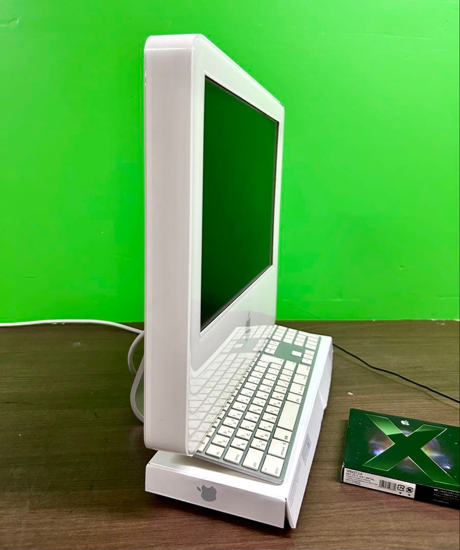 動作商品Apple iMac Ｇ5 17 2.0GHZ&10.4 DVDディスク