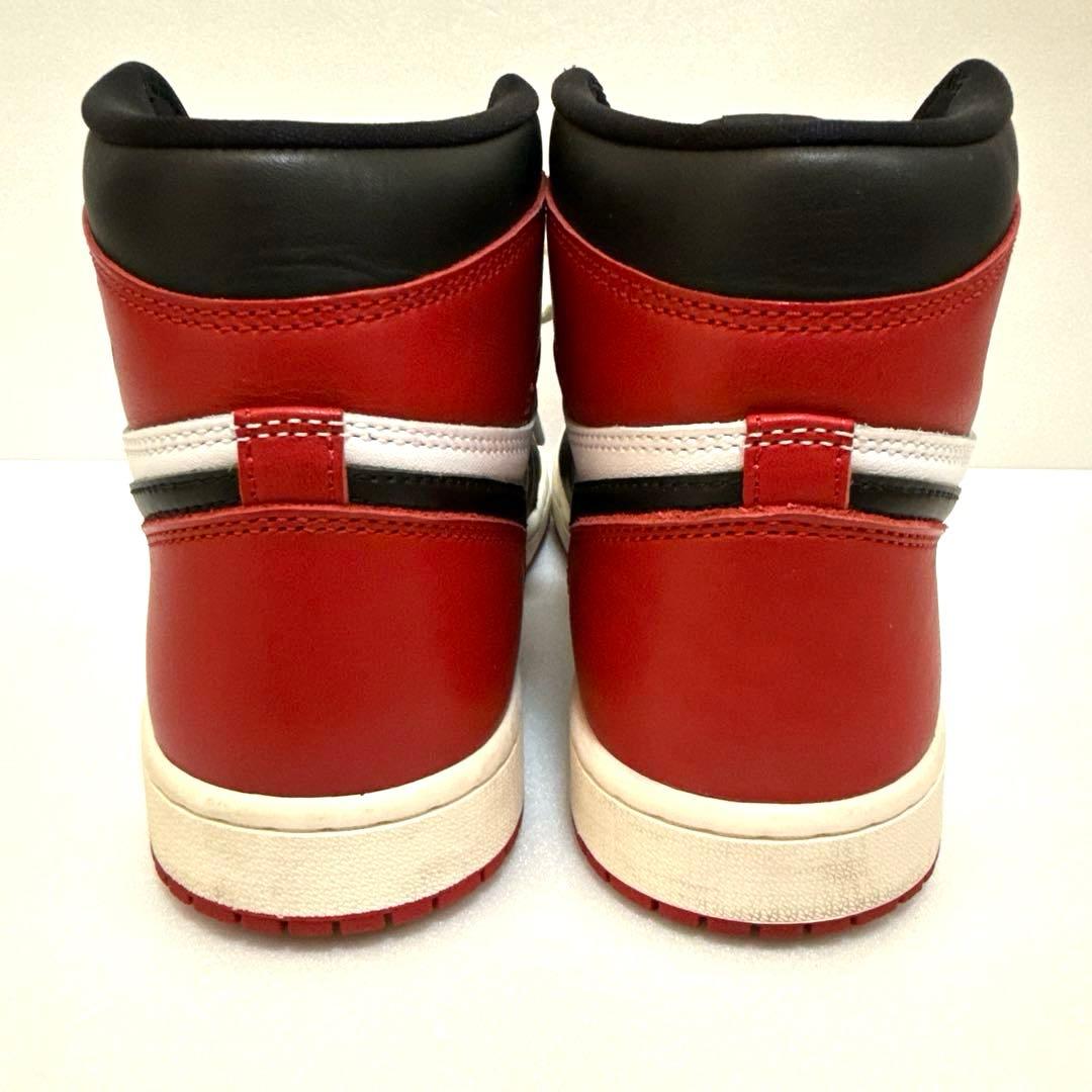 【美品】Nike Air Jordan 1 highジョーダンblack toe