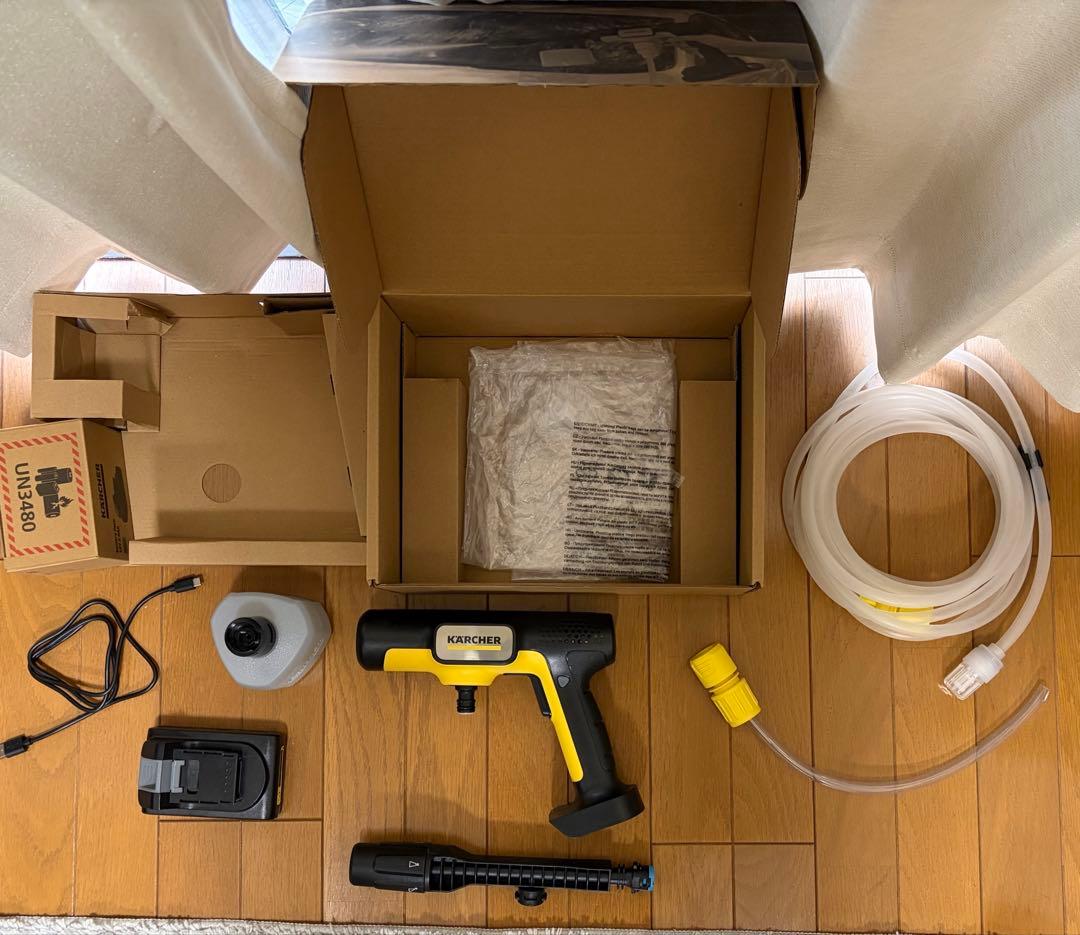 ケルヒャー KARCHER モバイル高圧洗浄機 OC5 ハンディジェット　美品