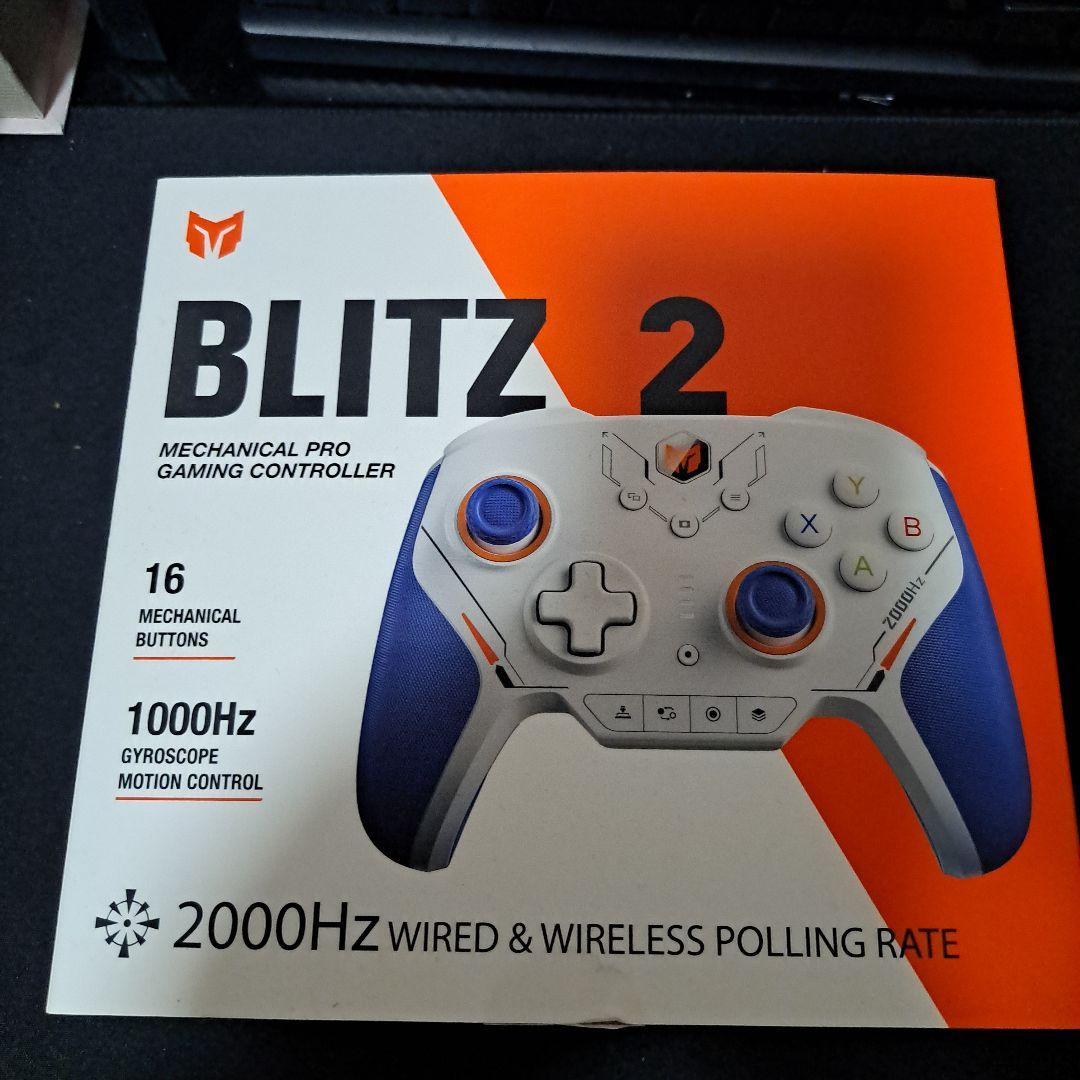 BLITZ 2 ゲームコントローラーとWINGMANコンバーター