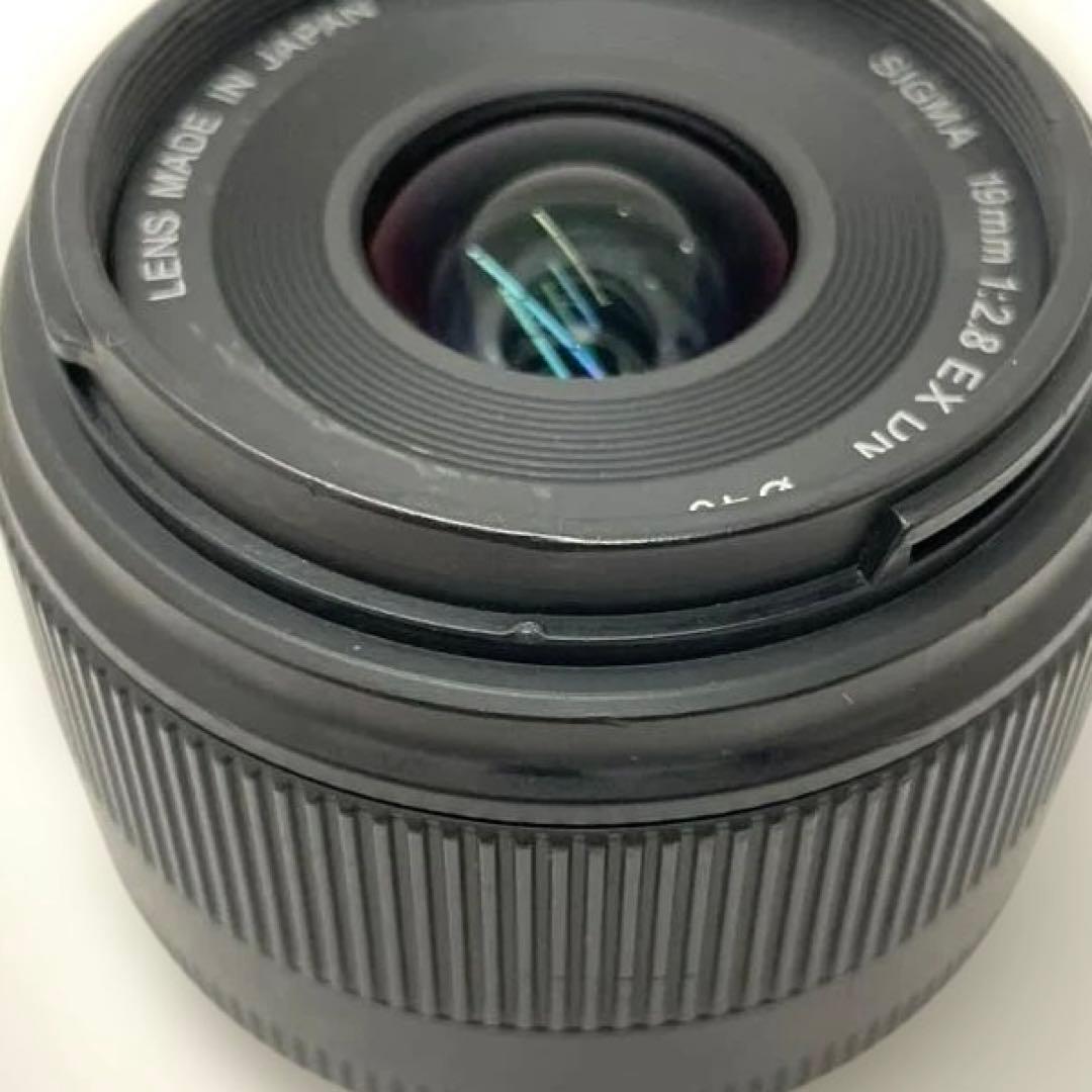 SIGMA 19mm F2.8 EX DN マイクロフォーサーズ用 単焦点レンズ