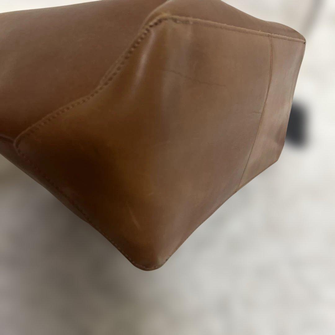 L.L.Bean レザートートバッグ 大 ヴィンテージ　内部総柄