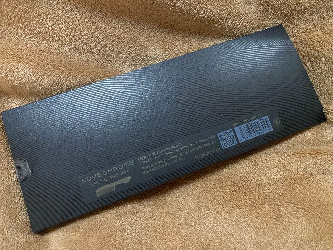 LOVECHROME K24GP ラブクロム ゴールド テツキ 専用ポーチ付 2