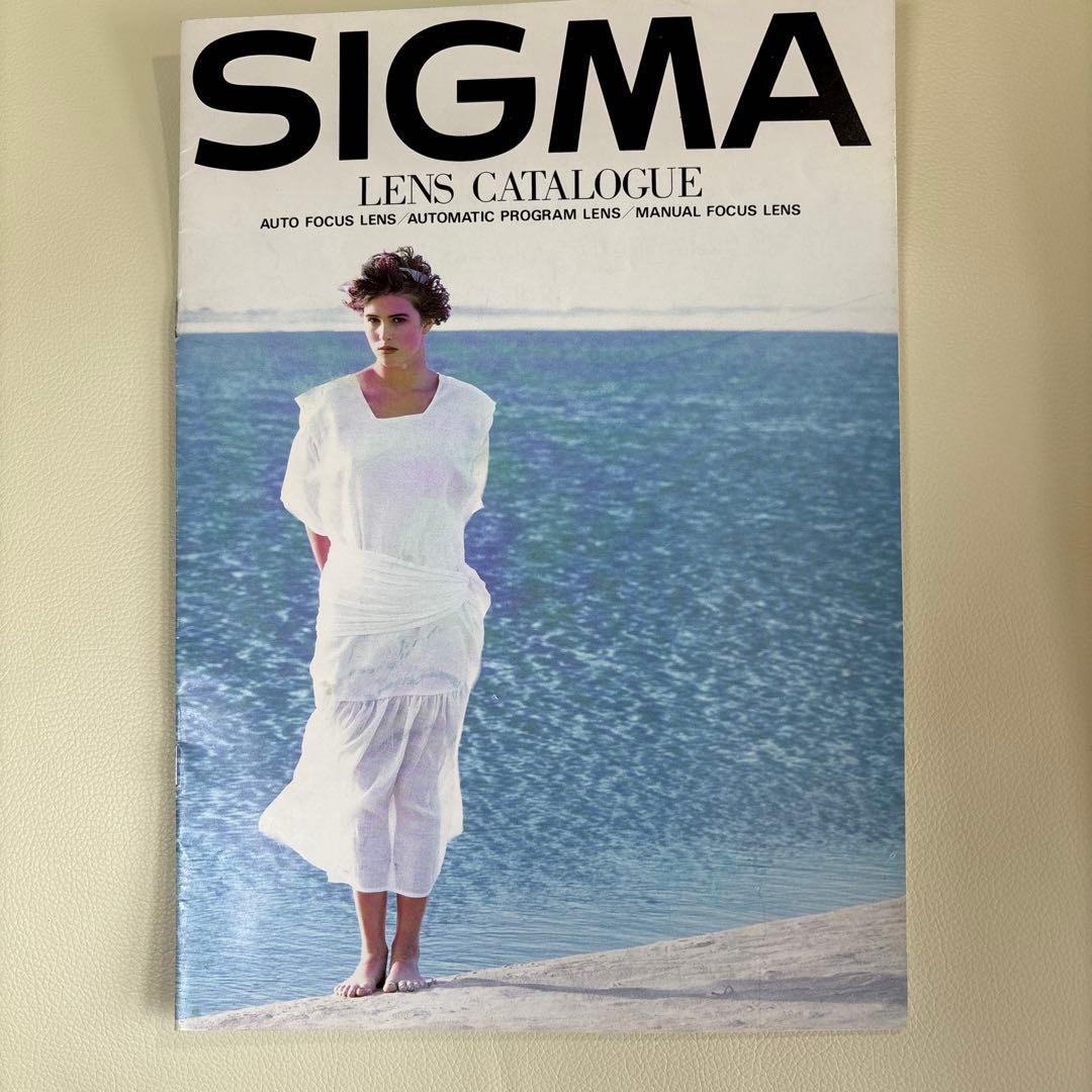 【レア】SIGMA レンズパンフレット